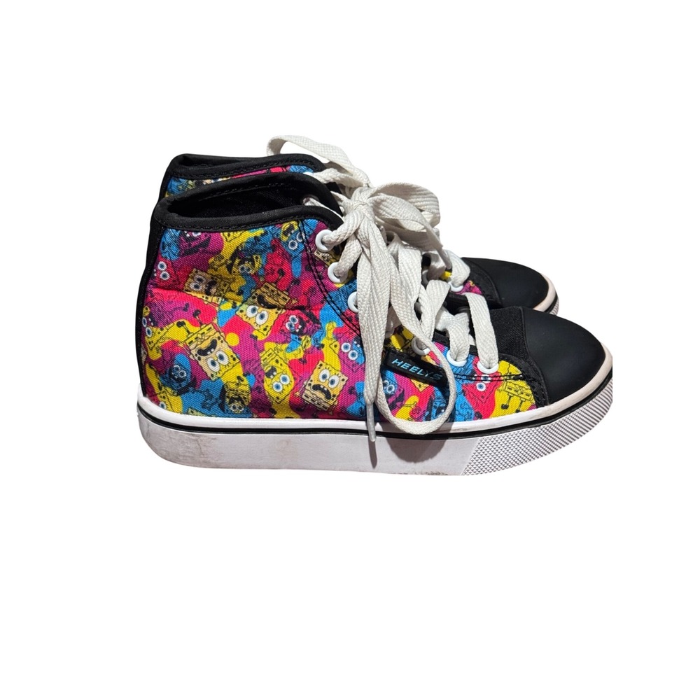 Heelys SpongeBob SquarePants High Top Sneakers Colorful Cartoon Print size 1